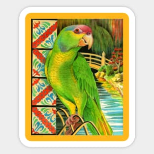 Gilda the Parrot Sticker